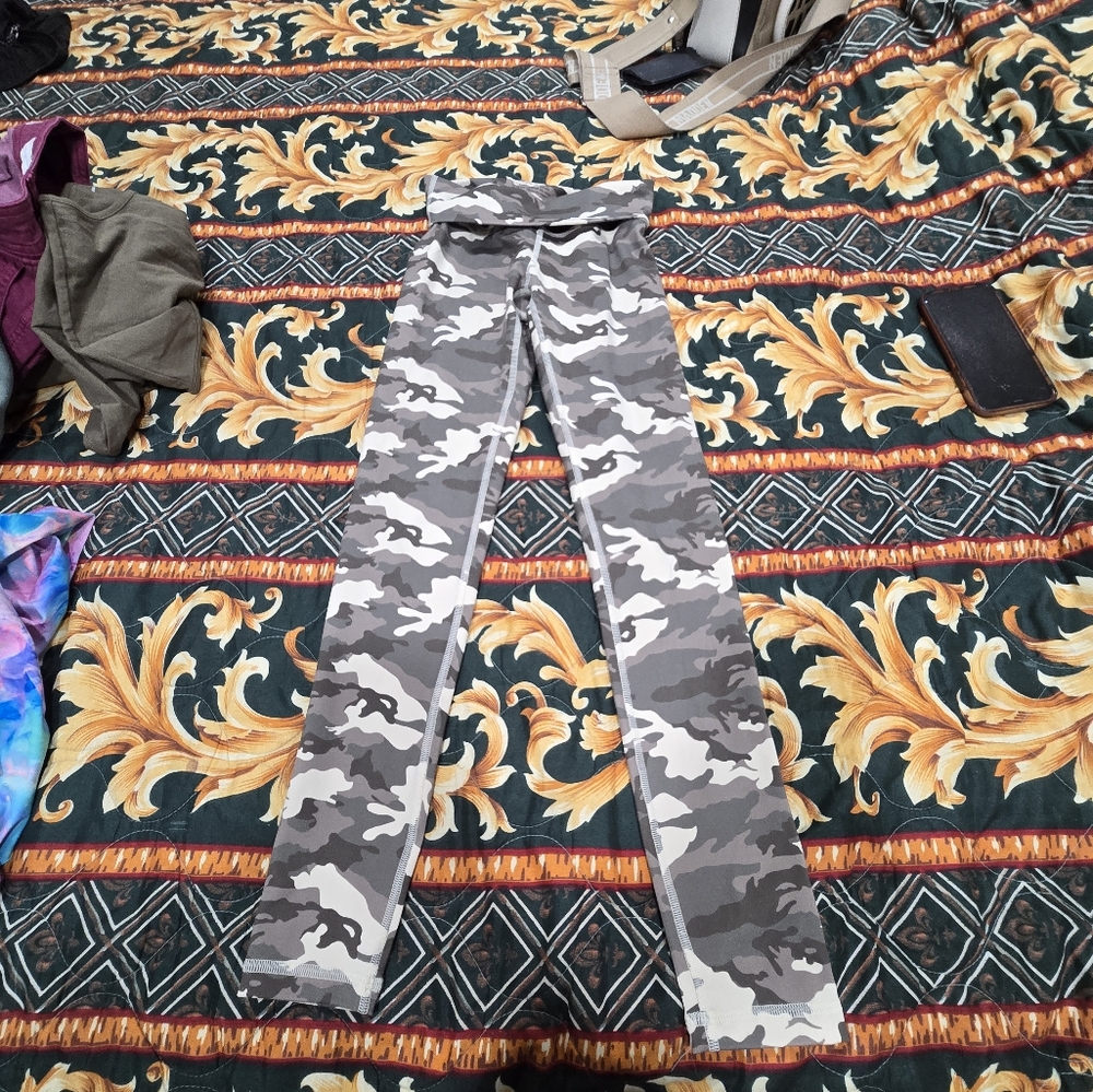 Camouflage Print Leggings